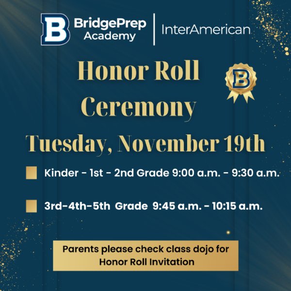 Honor Roll Ceremony 